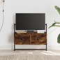 vidaXL Mobile TV a Muro Rovere Fumo 60,5x30x51 cm in Legno Multistrato vidaXL Mobile TV a Muro Rovere Fumo 60,5x30x51 cm in Legno Multistrato