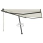 Tenda Retrattile Automatica Autoportante 400x300 cm Crema Tenda Retrattile Automatica Autoportante 400x300 cm Crema