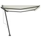 Tenda Retrattile Automatica Autoportante 400x300 cm Crema Tenda Retrattile Automatica Autoportante 400x300 cm Crema