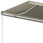 Tenda Retrattile Automatica Autoportante 400x300 cm Crema Tenda Retrattile Automatica Autoportante 400x300 cm Crema