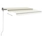 Tenda Retrattile Automatica Autoportante 400x300 cm Crema Tenda Retrattile Automatica Autoportante 400x300 cm Crema