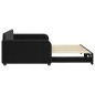vidaXL Divano Letto con Letto Estraibile Nero 100x200 cm in Velluto vidaXL Divano Letto con Letto Estraibile Nero 100x200 cm in Velluto