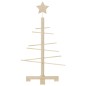 vidaXL Albero di Natale Decorativo in Legno 75 cm Legno Massello Pino vidaXL Albero di Natale Decorativo in Legno 75 cm Legno Massello Pino