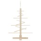 vidaXL Albero di Natale Decorativo in Legno 75 cm Legno Massello Pino vidaXL Albero di Natale Decorativo in Legno 75 cm Legno Massello Pino