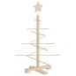 vidaXL Albero di Natale Decorativo in Legno 75 cm Legno Massello Pino vidaXL Albero di Natale Decorativo in Legno 75 cm Legno Massello Pino