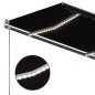 Tenda da Sole Retrattile Manuale con LED 450x300 cm Antracite Tenda da Sole Retrattile Manuale con LED 450x300 cm Antracite