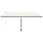 Tenda da Sole Automatica Autoportante 450x300 cm Crema