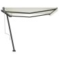 Tenda da Sole Automatica Autoportante 450x300 cm Crema