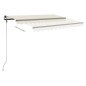 Tenda da Sole Automatica Autoportante 450x300 cm Crema