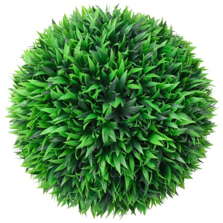 vidaXL Sfere di Bosso Artificiale 2 pz 38 cm