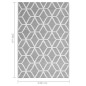 vidaXL Tappeto da Esterno Grigio 140x200 cm in PP vidaXL Tappeto da Esterno Grigio 140x200 cm in PP
