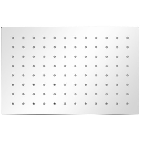 Soffione per Doccia a Pioggia 2 pz Acciaio Inossidabile 20x30cm