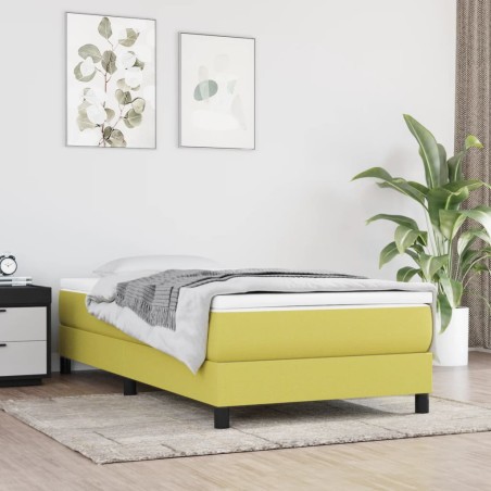 vidaXL Giroletto Verde 90x190 cm in Tessuto