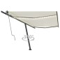 Tenda Automatica Sensore Vento e LED 500x300 cm Crema Tenda Automatica Sensore Vento e LED 500x300 cm Crema