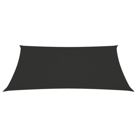 vidaXL Parasole a Vela Oxford Rettangolare 3x4 m Antracite