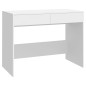 vidaXL Scrivania Bianca 101x50x76,5 cm in Truciolato vidaXL Scrivania Bianca 101x50x76,5 cm in Truciolato