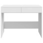 vidaXL Scrivania Bianca 101x50x76,5 cm in Truciolato vidaXL Scrivania Bianca 101x50x76,5 cm in Truciolato