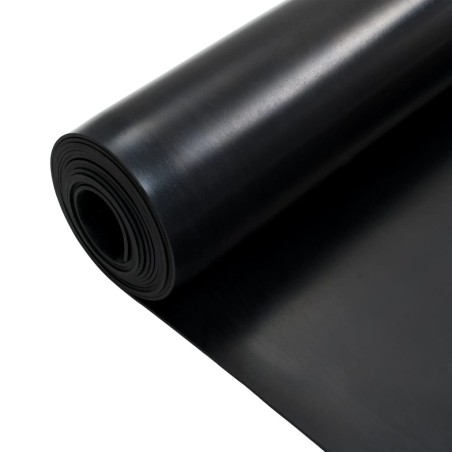 vidaXL Tappetino Antiscivolo in Gomma 1,2x5 m 3 mm Liscio