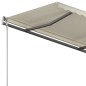 Tenda da Sole Retrattile Manuale Autoportante 400x350 cm Crema Tenda da Sole Retrattile Manuale Autoportante 400x350 cm Crema