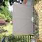 vidaXL Tenda Laterale per Terrazza Pieghevole Crema 240x160 cm vidaXL Tenda Laterale per Terrazza Pieghevole Crema 240x160 cm