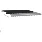 Tenda da Sole Automatica Autoportante 400x350 cm Antracite