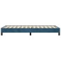 vidaXL Giroletto Blu Scuro 100x200 cm in Velluto vidaXL Giroletto Blu Scuro 100x200 cm in Velluto