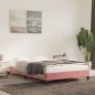 vidaXL Giroletto Rosa 120x200 cm in Velluto vidaXL Giroletto Rosa 120x200 cm in Velluto