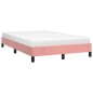 vidaXL Giroletto Rosa 120x200 cm in Velluto vidaXL Giroletto Rosa 120x200 cm in Velluto