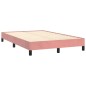 vidaXL Giroletto Rosa 120x200 cm in Velluto vidaXL Giroletto Rosa 120x200 cm in Velluto