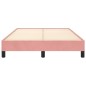 vidaXL Giroletto Rosa 120x200 cm in Velluto vidaXL Giroletto Rosa 120x200 cm in Velluto