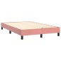 vidaXL Giroletto Rosa 120x200 cm in Velluto vidaXL Giroletto Rosa 120x200 cm in Velluto