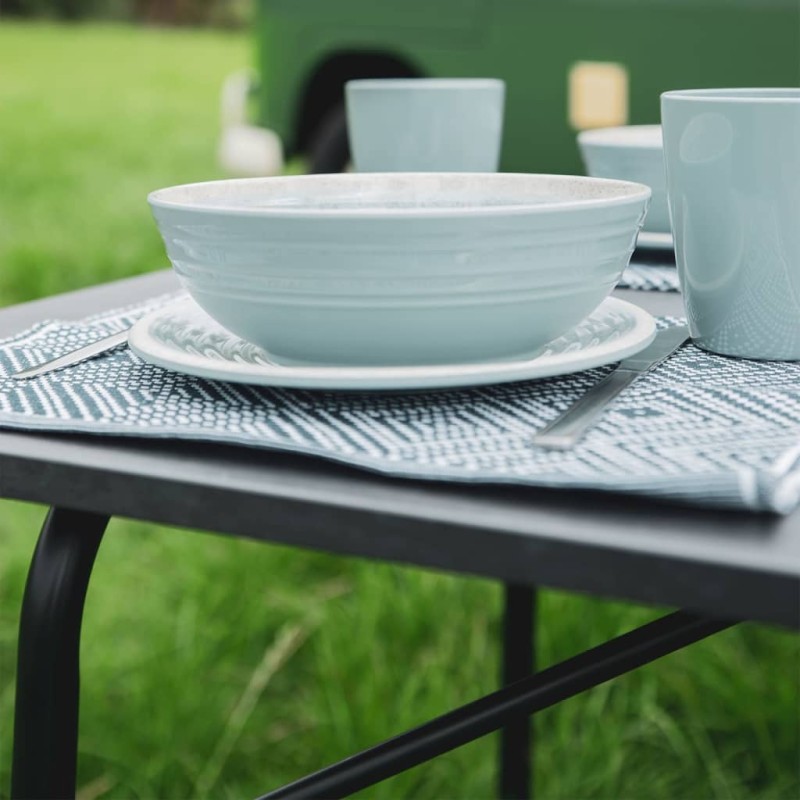 Travellife Set Stoviglie di Lusso Campeggio 16 pz Dénia Grigio Chiaro Travellife Set Stoviglie di Lusso Campeggio 16 pz Dénia Grigio Chiaro