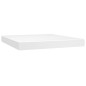 vidaXL Giroletto Molle con Materasso e LED Bianco 160x200cm Similpelle vidaXL Giroletto Molle con Materasso e LED Bianco 160x200cm Similpelle