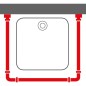 Sealskin Set Binario per Tenda da Doccia Easy-Roll Bianco Sealskin Set Binario per Tenda da Doccia Easy-Roll Bianco