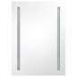 Armadietto Bagno con Specchio e LED Rovere 50x13x70 cm Armadietto Bagno con Specchio e LED Rovere 50x13x70 cm