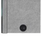 Armadietto Bagno con Specchio e LED Grigio Cemento 89x14x62 cm Armadietto Bagno con Specchio e LED Grigio Cemento 89x14x62 cm