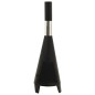vidaXL Stufa da Giardino con Attizzatoio 38x38x122 cm Acciaio vidaXL Stufa da Giardino con Attizzatoio 38x38x122 cm Acciaio