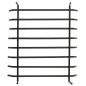 vidaXL Stufa da Giardino con Attizzatoio 38x38x122 cm Acciaio vidaXL Stufa da Giardino con Attizzatoio 38x38x122 cm Acciaio