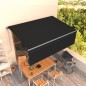 Tenda da Sole Retrattile Automatica con Parasole 4x3m Antracite Tenda da Sole Retrattile Automatica con Parasole 4x3m Antracite