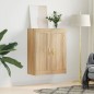 vidaXL Mobile a Parete Rovere Sonoma 69,5x34x90 cm Legno Multistrato vidaXL Mobile a Parete Rovere Sonoma 69,5x34x90 cm Legno Multistrato
