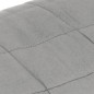 Coperta Ponderata Grigia 235x290 cm 15 kg Tessuto Coperta Ponderata Grigia 235x290 cm 15 kg Tessuto