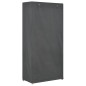 vidaXL Armadio a 3 Ripiani Grigio 79x40x170 cm in Tessuto vidaXL Armadio a 3 Ripiani Grigio 79x40x170 cm in Tessuto