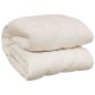 Coperta Ponderata Crema Chiaro 155x220 cm 11 kg Tessuto Coperta Ponderata Crema Chiaro 155x220 cm 11 kg Tessuto