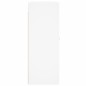 vidaXL Mobile a Parete Bianco 69,5x34,90 cm in Legno Multistrato vidaXL Mobile a Parete Bianco 69,5x34,90 cm in Legno Multistrato