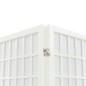 Divisorio Pieghevole 5 Pannelli Stile Giapponese 200x170 Bianco Divisorio Pieghevole 5 Pannelli Stile Giapponese 200x170 Bianco