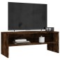 Mobile Porta TV Rovere Fumo 100x40x40 cm in Legno Multistrato Mobile Porta TV Rovere Fumo 100x40x40 cm in Legno Multistrato