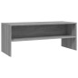 Mobile Porta TV Grigio Sonoma 100x40x40 cm in Legno Multistrato Mobile Porta TV Grigio Sonoma 100x40x40 cm in Legno Multistrato