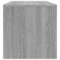 Mobile Porta TV Grigio Sonoma 100x40x40 cm in Legno Multistrato Mobile Porta TV Grigio Sonoma 100x40x40 cm in Legno Multistrato