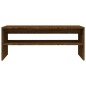 vidaXL Tavolino Salotto Rovere Marrone 100x40x40 cm Legno Multistrato vidaXL Tavolino Salotto Rovere Marrone 100x40x40 cm Legno Multistrato