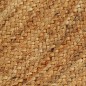 vidaXL Tappeto Intrecciato con Nappe 150 cm Iuta Rotondo vidaXL Tappeto Intrecciato con Nappe 150 cm Iuta Rotondo